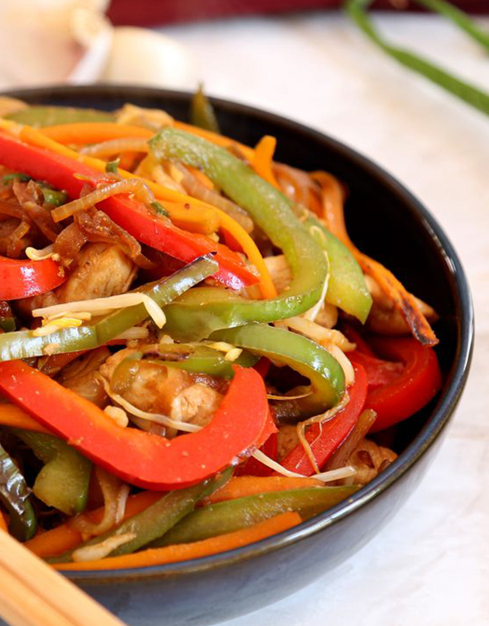 150 gr poulet + légumes de saison